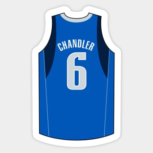 Tyson Chandler Dallas Jersey Qiangy Sticker